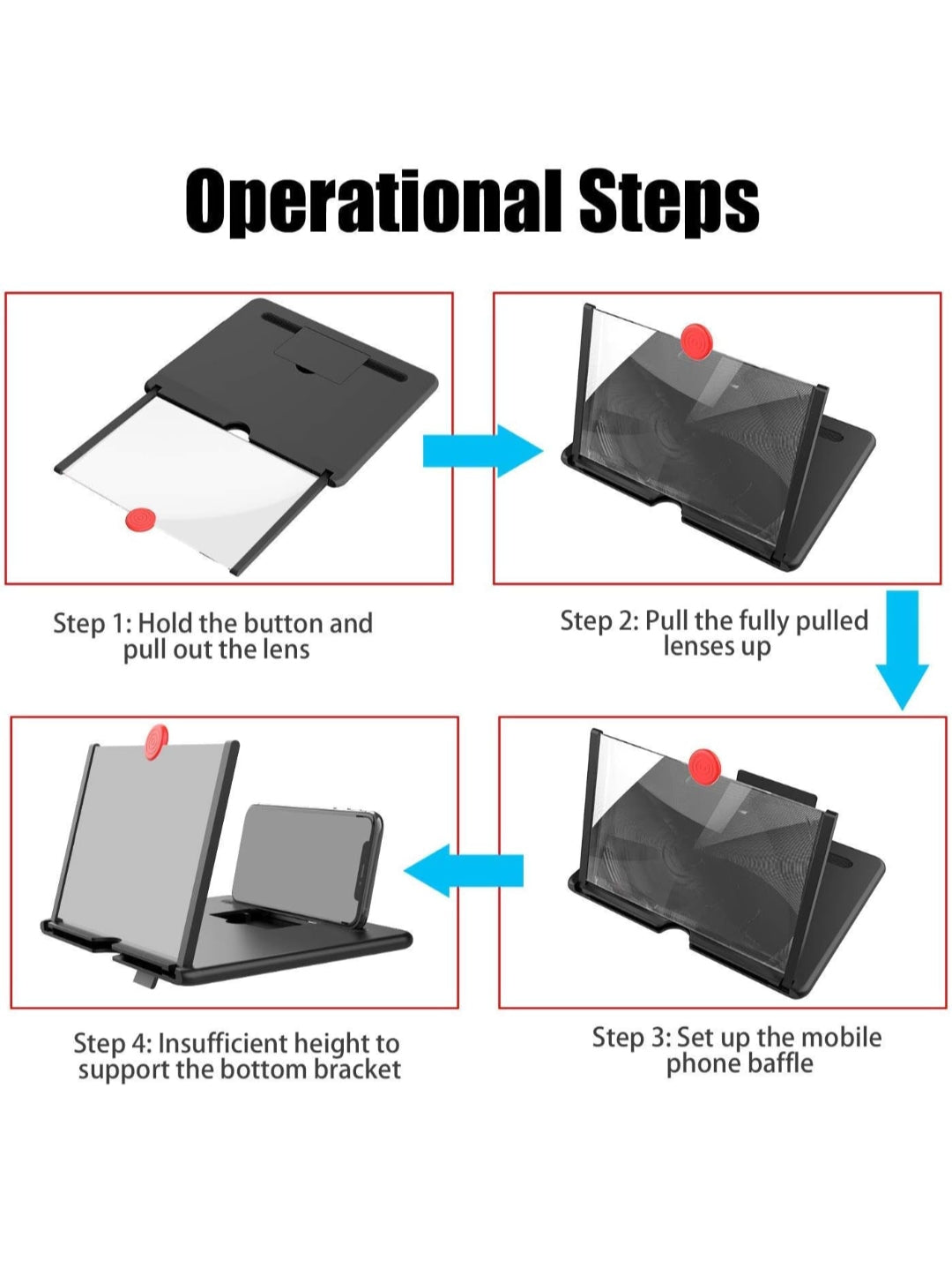 Portable Screen Magnifier for Easy Viewing